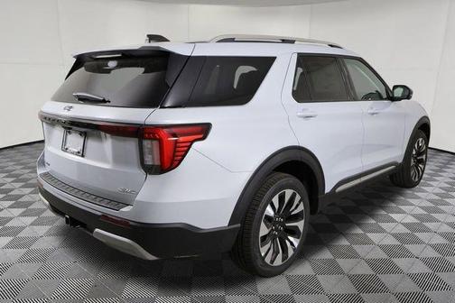 White 2026 Ford Explorer Platinum