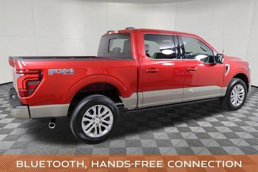 Rapid Red Metallic Tinted Clearcoat 2025 Ford F-150 King Ranch