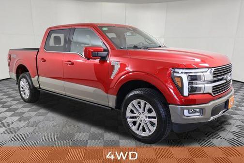 Rapid Red Metallic Tinted Clearcoat 2025 Ford F-150 King Ranch