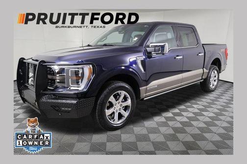 Antimatter Blue Metallic 2023 Ford F-150 King Ranch