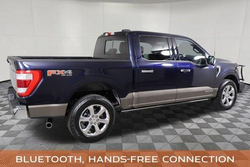 Antimatter Blue Metallic 2023 Ford F-150 King Ranch