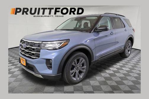 Blue 2026 Ford Explorer Active