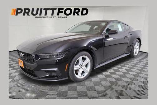 Black 2026 Ford Mustang EcoBoost