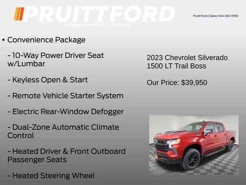 2023 Chevrolet Silverado 1500 LT Trail Boss