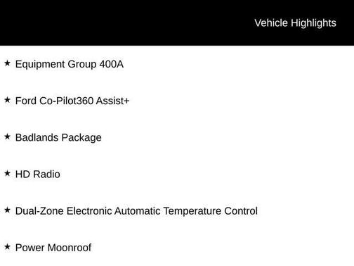 2021 Ford Bronco Sport Badlands