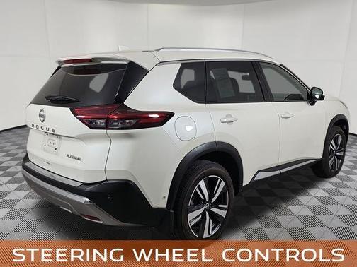 Pearl White Tri-Coat 2021 Nissan Rogue Platinum