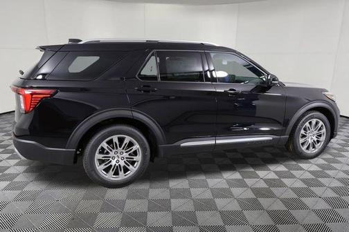 Black 2026 Ford Explorer Platinum