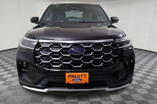 Black 2026 Ford Explorer Platinum