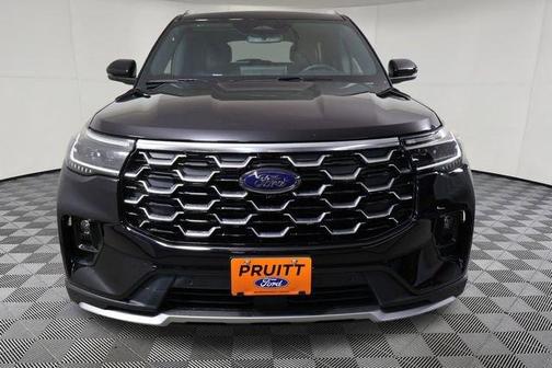 Black 2026 Ford Explorer Platinum