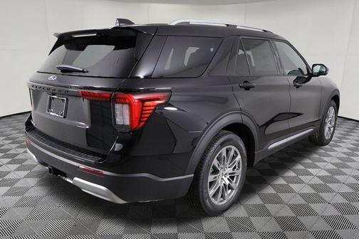 Black 2026 Ford Explorer Platinum