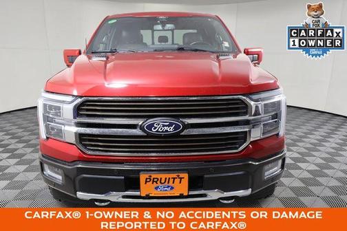 Rapid Red Metallic Tinted Clearcoat 2024 Ford F-150 King Ranch