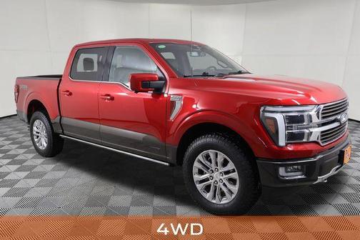 Rapid Red Metallic Tinted Clearcoat 2024 Ford F-150 King Ranch