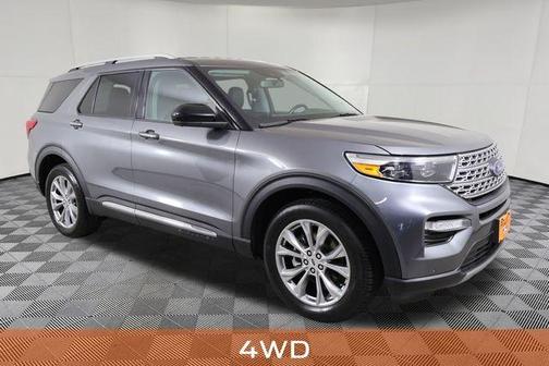 Carbonized Gray Metallic 2023 Ford Explorer Limited