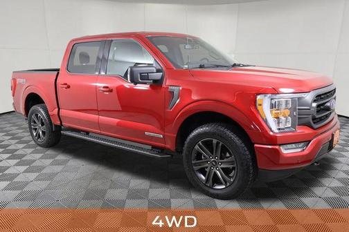 Red Metallic 2022 Ford F-150 XLT