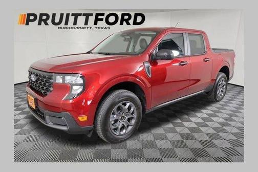 Red 2025 Ford Maverick XLT
