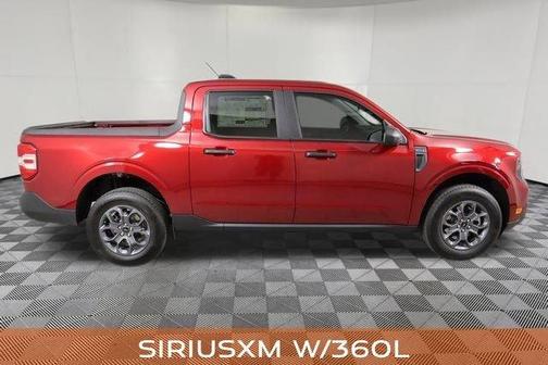 Red 2025 Ford Maverick XLT