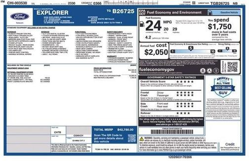 White 2026 Ford Explorer Active