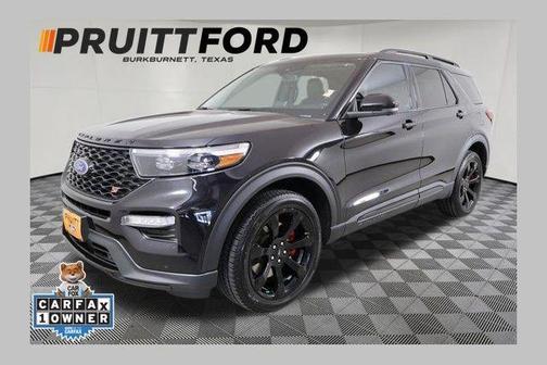 Agate Black Metallic 2023 Ford Explorer ST