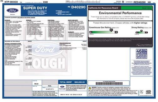 Gray Metallic 2024 Ford F-250 Lariat
