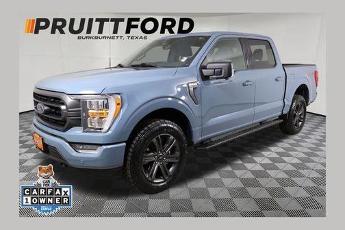 Blue 2023 Ford F-150 XLT