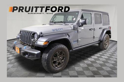 Sting Gray Clearcoat 2023 Jeep Wrangler 4xe Base