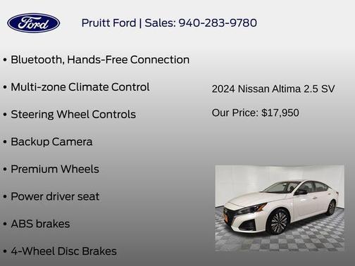 2024 Nissan Altima 2.5 SV