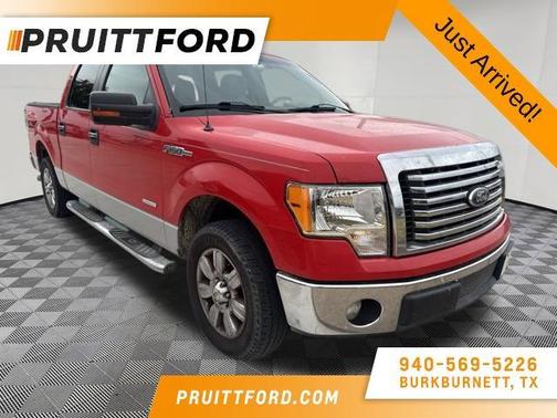 Red 2011 Ford F-150 XLT