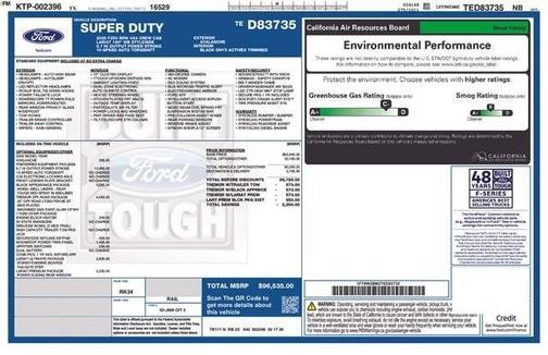 Gray 2026 Ford F-250 Lariat