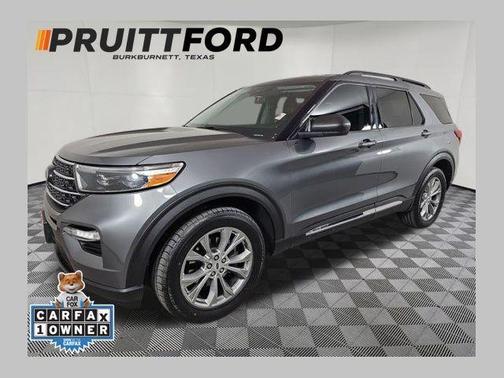 Carbonized Gray Metallic 2022 Ford Explorer XLT