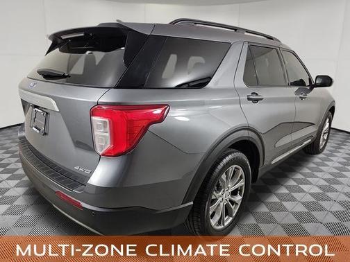 Carbonized Gray Metallic 2022 Ford Explorer XLT