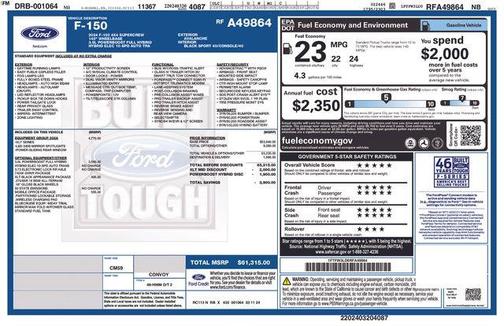 Avalanche 2024 Ford F-150 XLT