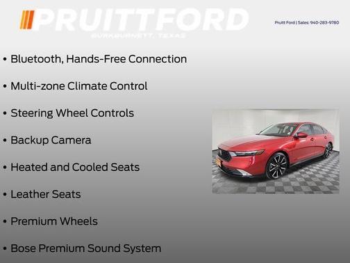 2024 Honda Accord Hybrid Touring