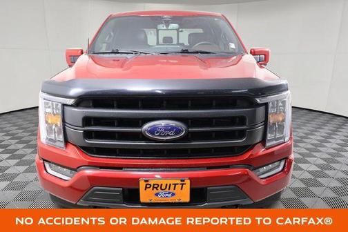 Rapid Red Metallic Tinted Clearcoat 2022 Ford F-150 Lariat