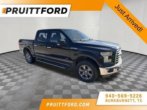 Black 2016 Ford F-150 XLT