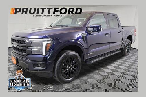 Antimatter Blue Metallic 2025 Ford F-150 Lariat