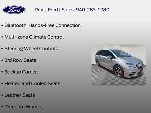 2019 Honda Odyssey Elite