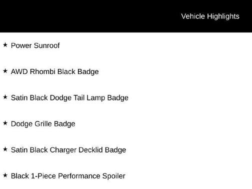 Pitch Black Clearcoat 2023 Dodge Charger SXT