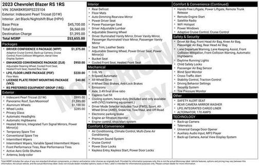 2023 Chevrolet Blazer RS