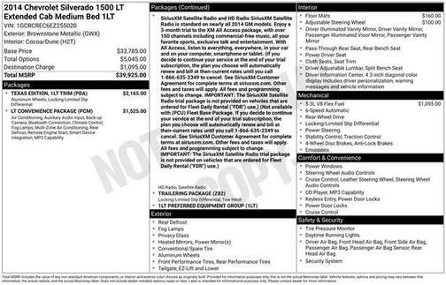 Brownstone Metallic 2014 Chevrolet Silverado 1500 LT