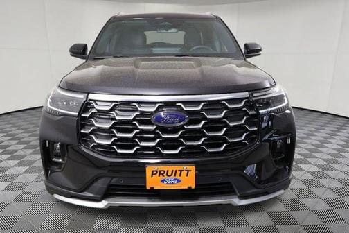 Black 2026 Ford Explorer Platinum