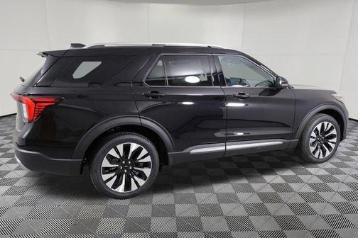 Black 2026 Ford Explorer Platinum