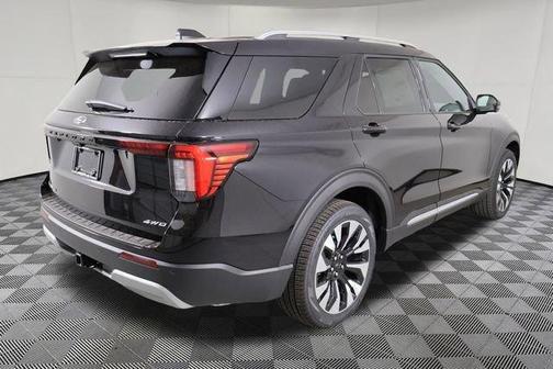 Black 2026 Ford Explorer Platinum