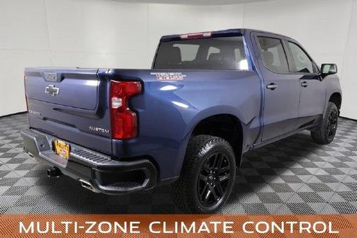 Northsky Blue Metallic 2021 Chevrolet Silverado 1500 Custom Trail Boss