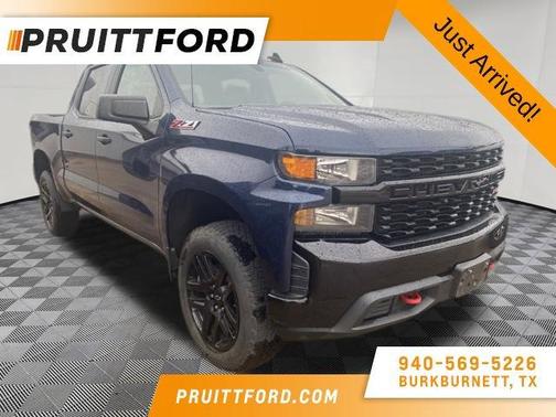 Northsky Blue Metallic 2021 Chevrolet Silverado 1500 Custom Trail Boss