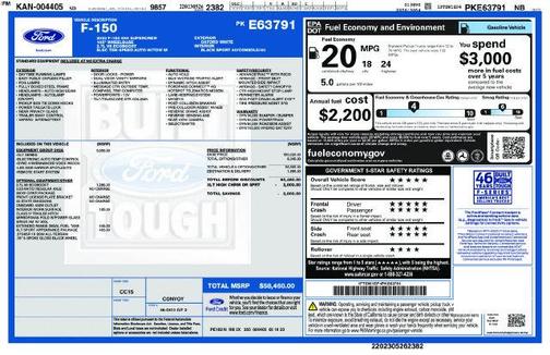 Oxford White 2023 Ford F-150 XLT