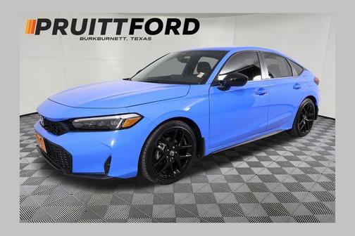 Boost Blue Pearl 2026 Honda Civic Sport