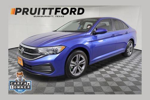 Rising Blue Metallic 2022 Volkswagen Jetta 1.5T SE
