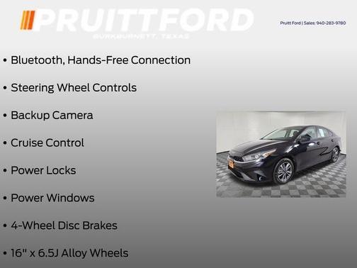 Aurora Black Pearl 2024 Kia Forte LXS