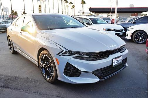 Wolf Gray 2024 Kia K5 GT-Line