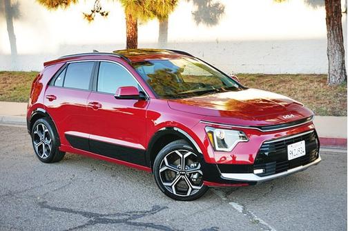 Runway Red 2024 Kia Niro EX Touring